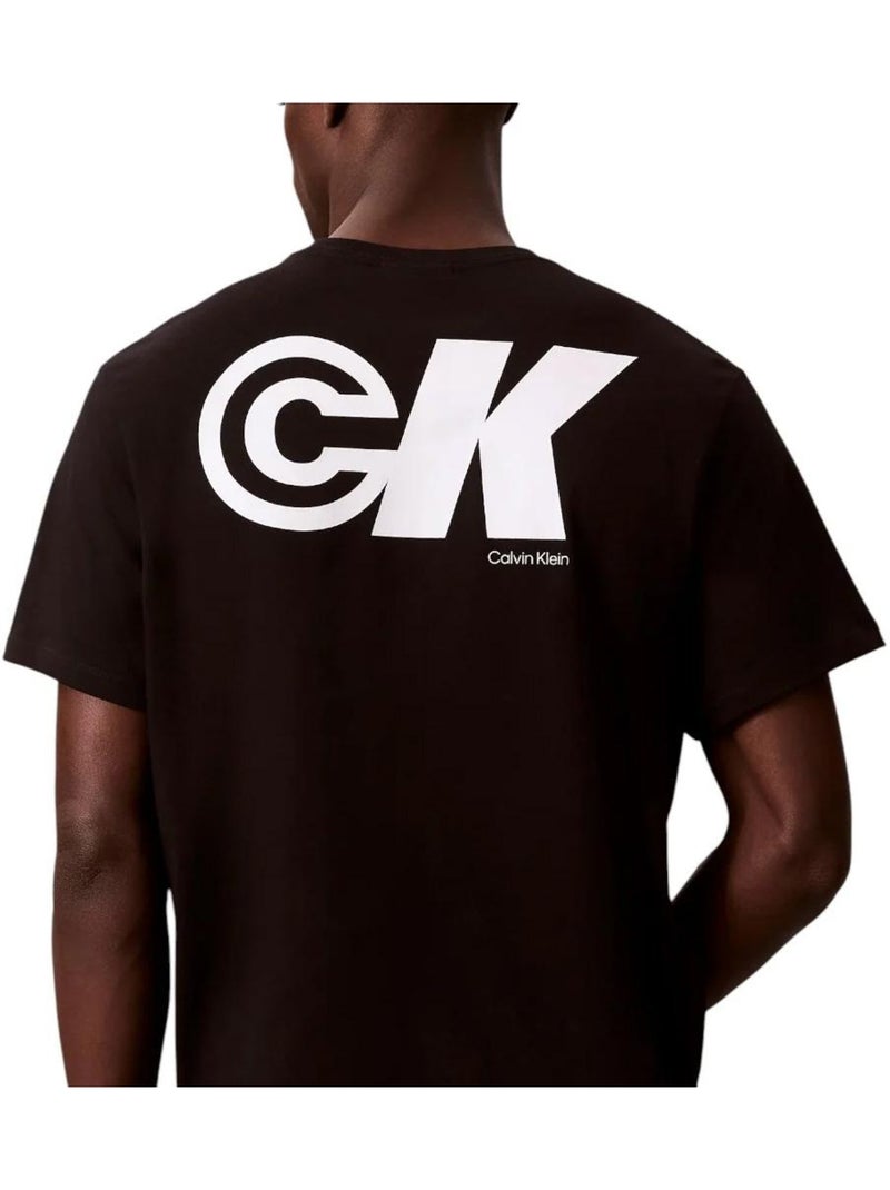 T-Shirt Homme Calvin Klein Jeans Noir - Kiabi