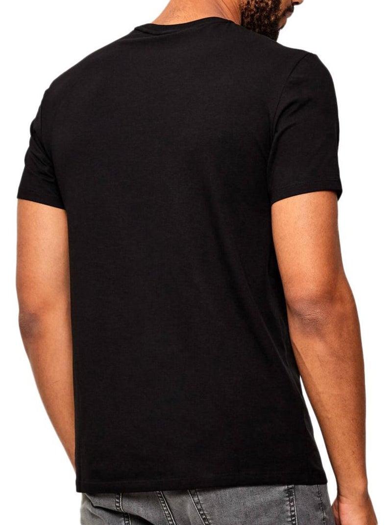 T-Shirt Homme Calvin Klein Jeans Noir - Kiabi