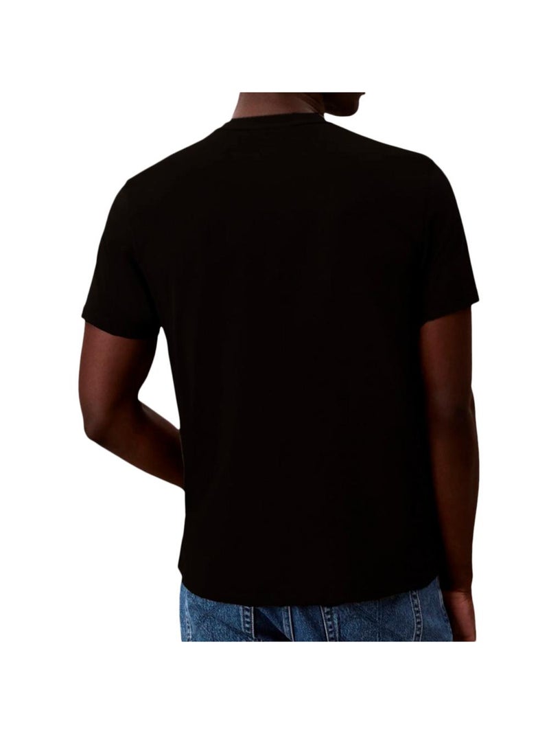 T-Shirt Homme Calvin Klein Jeans Noir - Kiabi