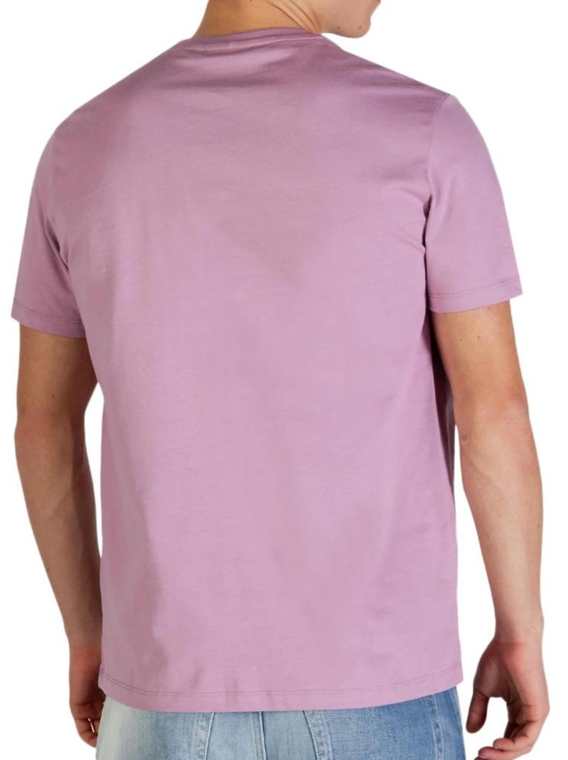 T-Shirt Homme Calvin Klein Jeans Rose - Kiabi
