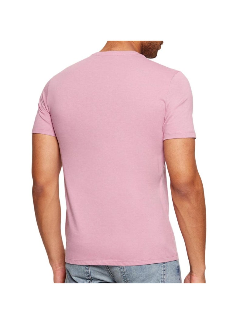T-Shirt Homme Calvin Klein Jeans Rose - Kiabi