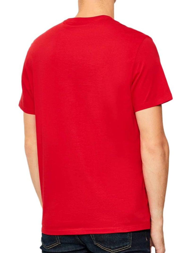 T-Shirt Homme Calvin Klein Jeans Rouge - Kiabi