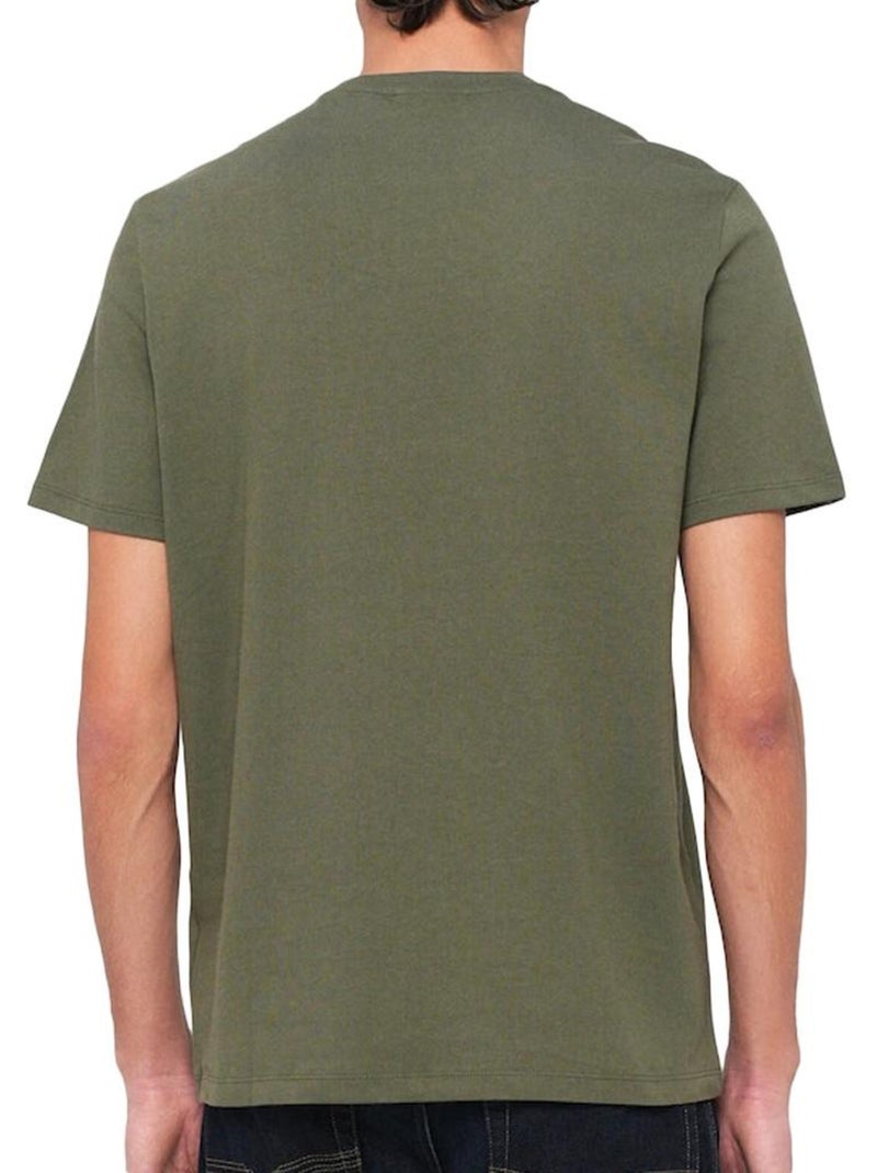 T-Shirt Homme Calvin Klein Jeans Vert kaki clair - Kiabi