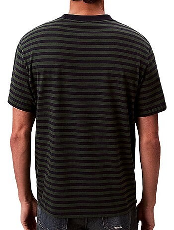 T-Shirt à Rayure Homme Calvin Klein Jeans