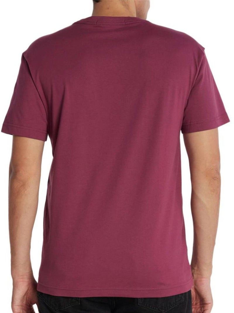 T-shirt homme calvin klein jeans Violet - Kiabi