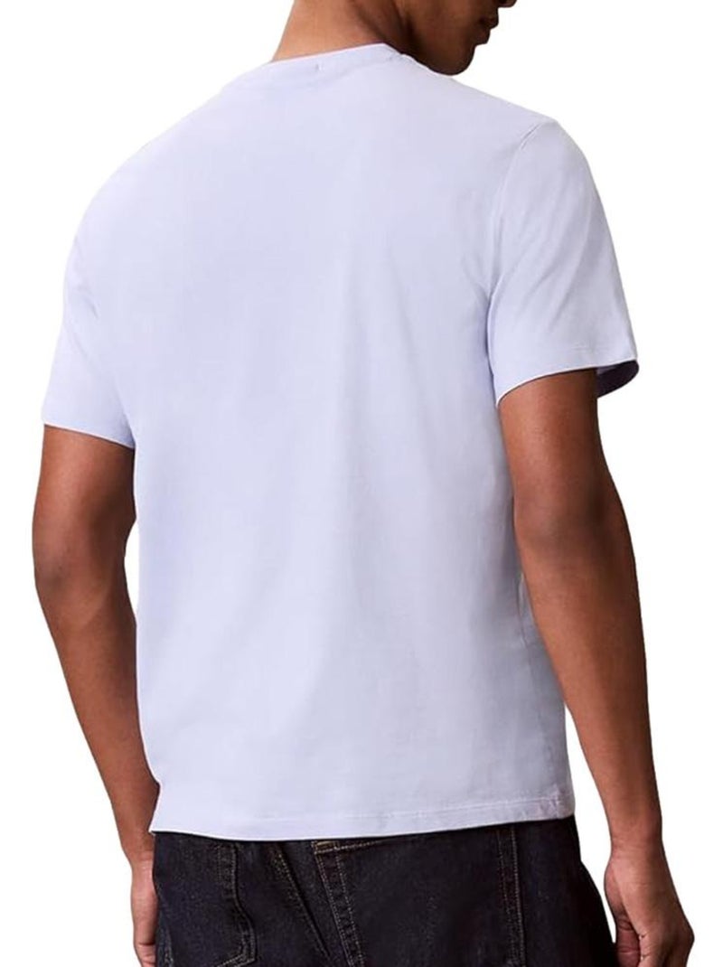T-Shirt Homme Calvin Klein Jeans Violet - Kiabi