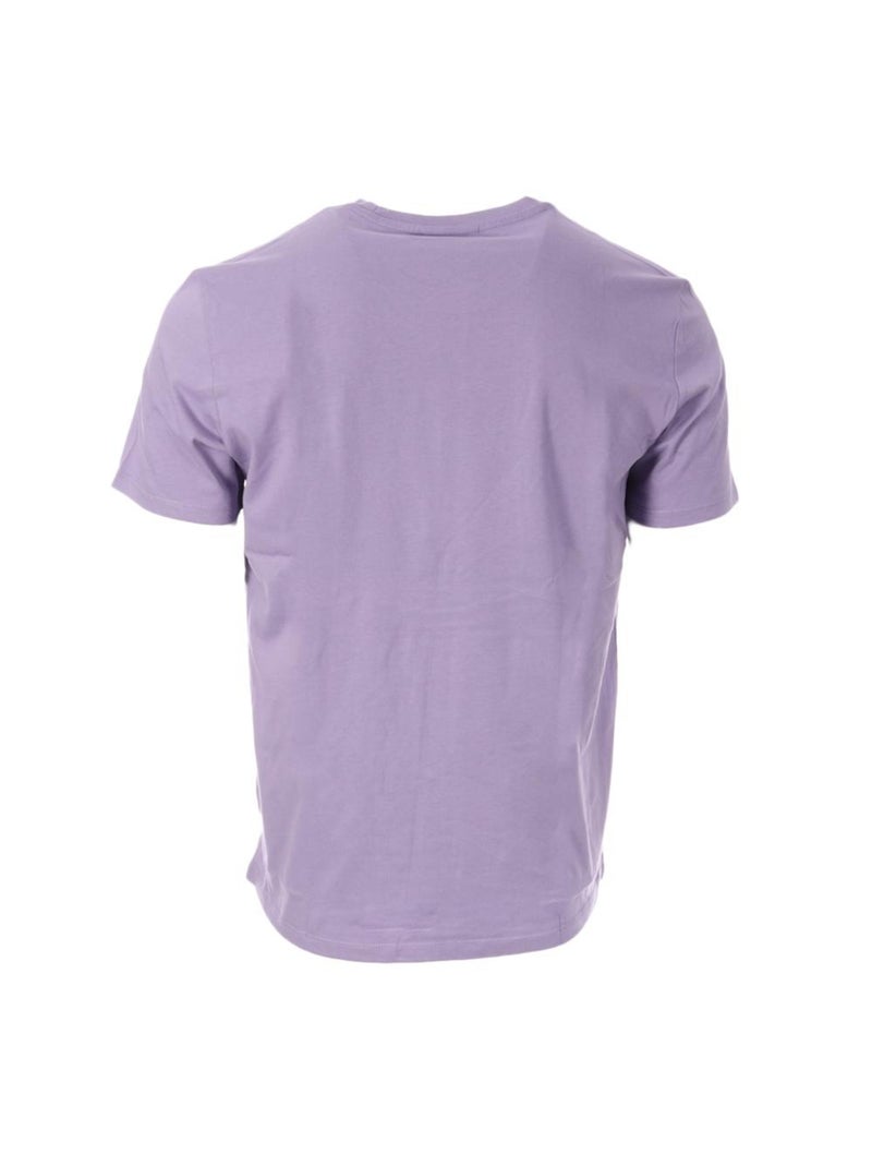 T-Shirt Homme Calvin Klein Jeans Violet - Kiabi