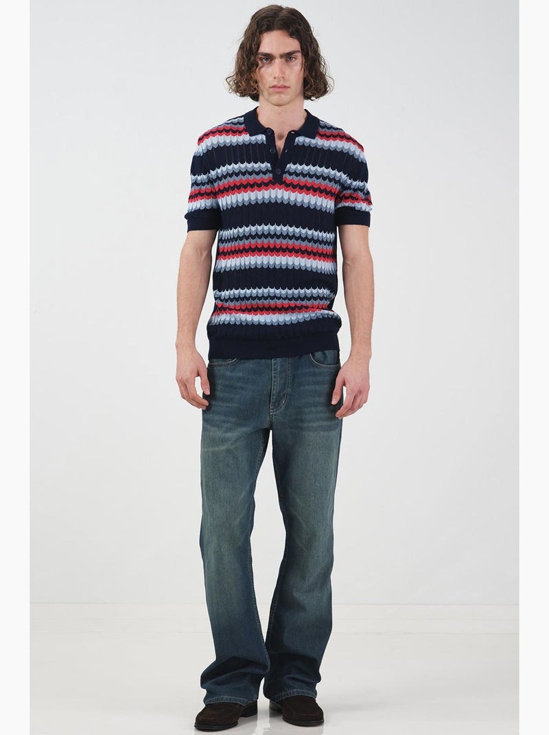 T-shirt homme col rond giesto Multicolore - Kiabi