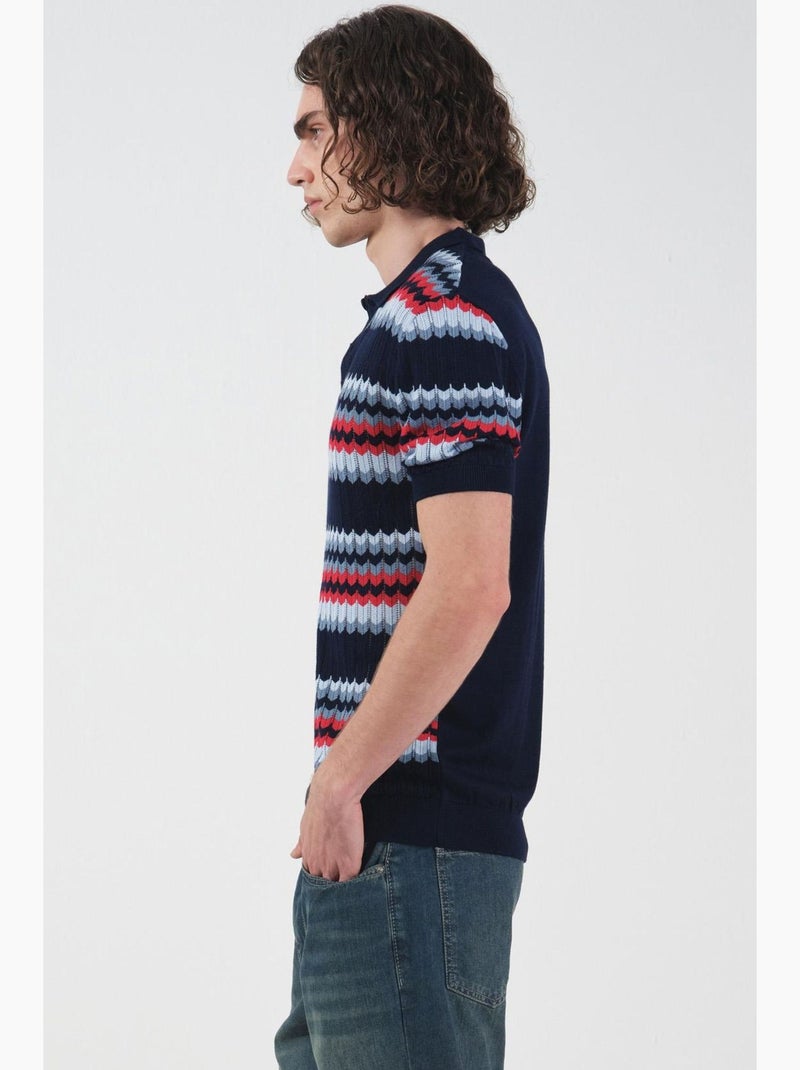 T-shirt homme col rond giesto Multicolore - Kiabi
