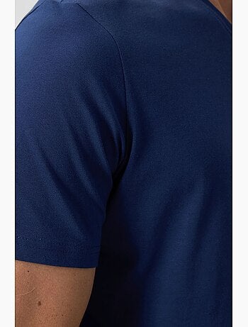 T-shirt homme col v à manches courtes tommy