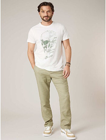 T-shirt homme coton 'Deeluxe'