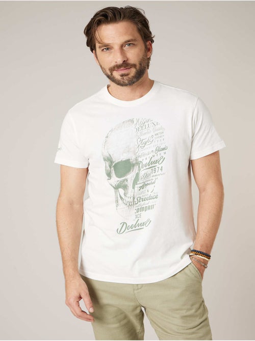 T-shirt homme coton 'Deeluxe' - Kiabi