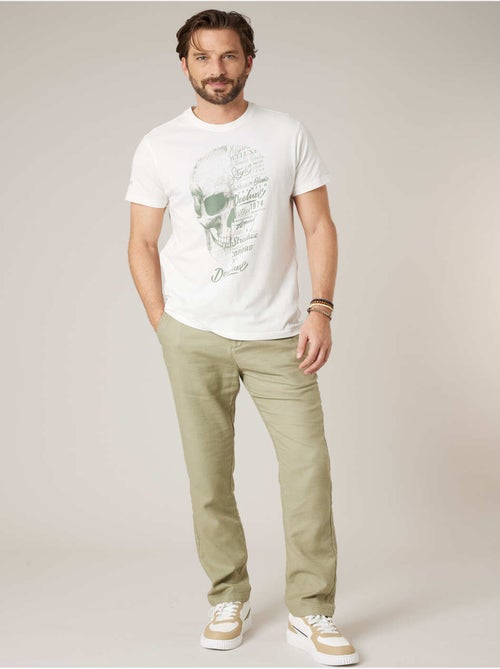 T-shirt homme coton 'Deeluxe' - Kiabi
