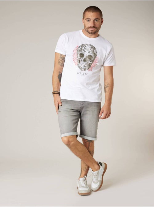T-shirt homme coton 'Deeluxe' - Kiabi