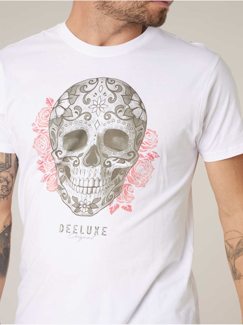 T-shirt homme coton 'Deeluxe' Blanc - Kiabi