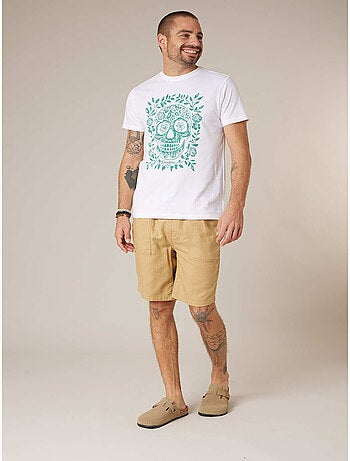 T-shirt homme coton 'Deeluxe'