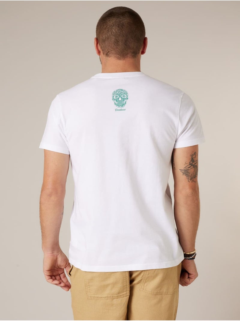 T-shirt homme coton 'Deeluxe' Blanc - Kiabi