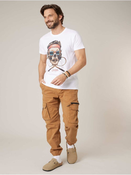 T-shirt homme coton 'Deeluxe' - Kiabi