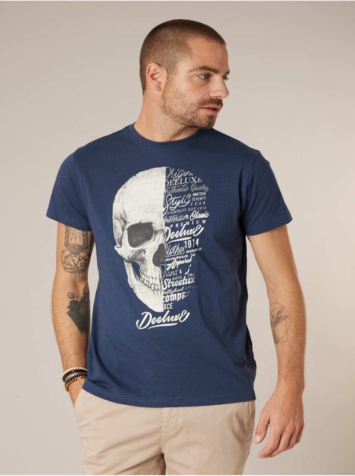 T-shirt homme coton 'Deeluxe' - Kiabi