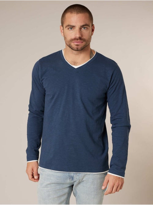 T-shirt homme coton 'Deeluxe' - Kiabi