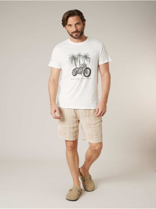 T-shirt homme coton 'Deeluxe' - Kiabi