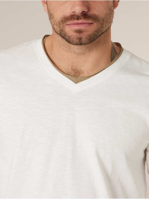 T-shirt homme coton 'Deeluxe' - Kiabi