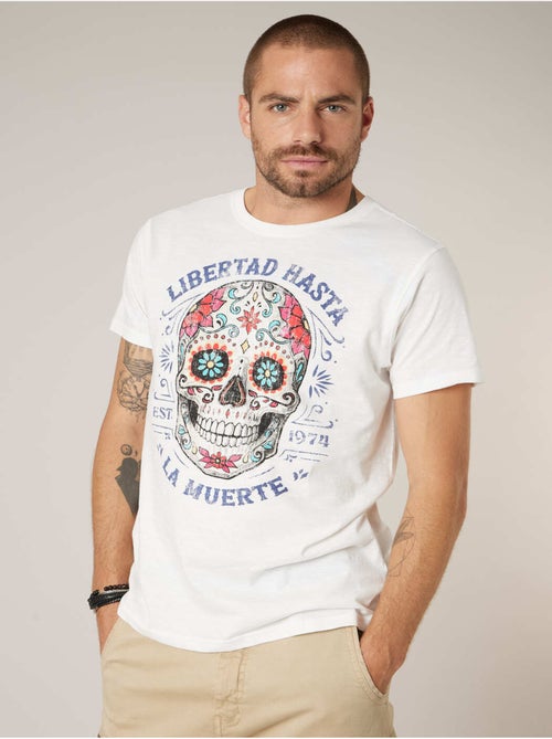 T-shirt homme coton 'Deeluxe' - Kiabi