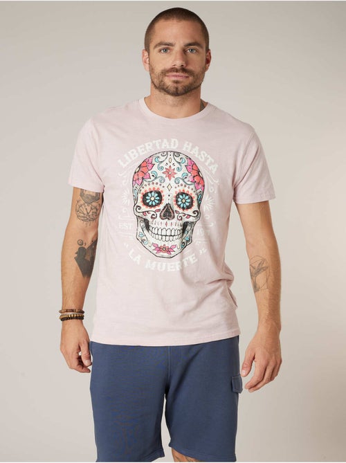 T-shirt homme coton 'Deeluxe' - Kiabi