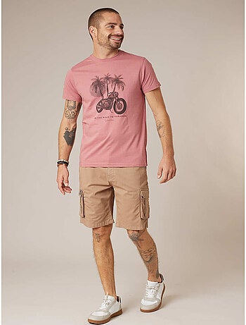 T-shirt homme coton 'Deeluxe'