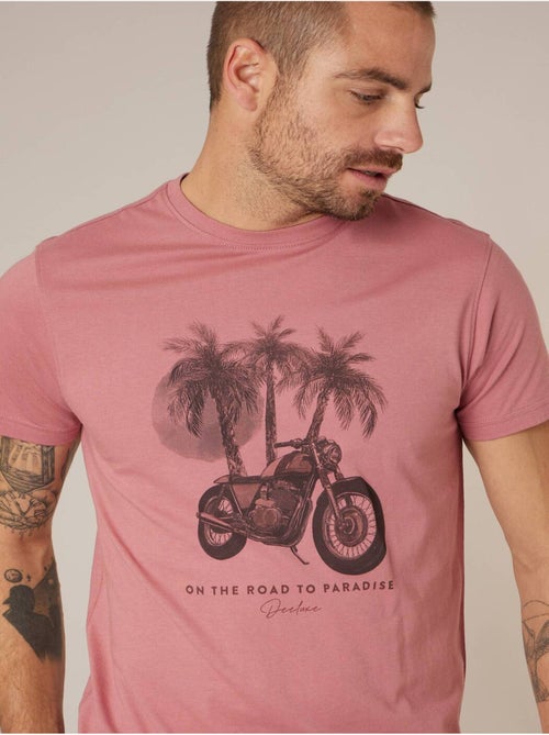 T-shirt homme coton 'Deeluxe' - Kiabi