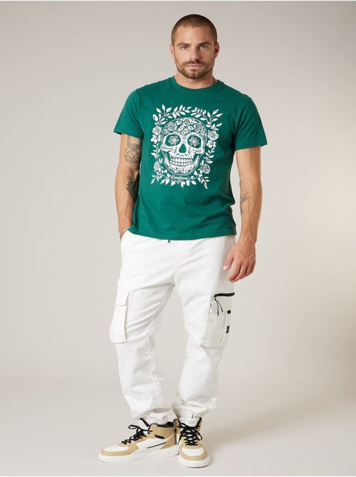 T-shirt homme coton 'Deeluxe' - Kiabi