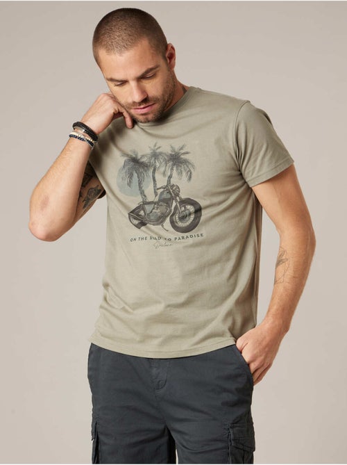 T-shirt homme coton 'Deeluxe' - Kiabi