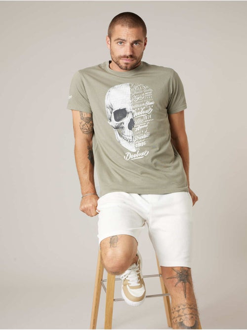 T-shirt homme coton 'Deeluxe' - Kiabi