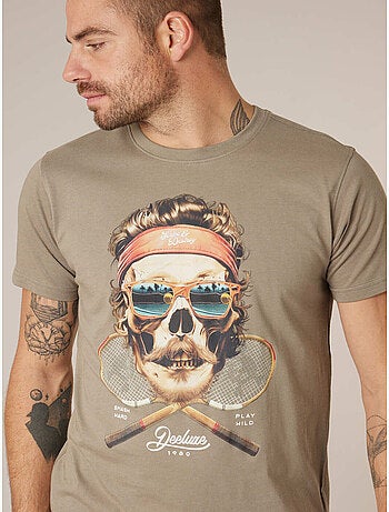 T-shirt homme coton 'Deeluxe'