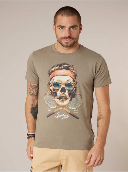 T-shirt homme coton 'Deeluxe' - Kiabi
