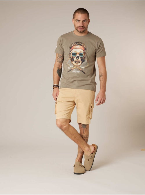 T-shirt homme coton 'Deeluxe' - Kiabi