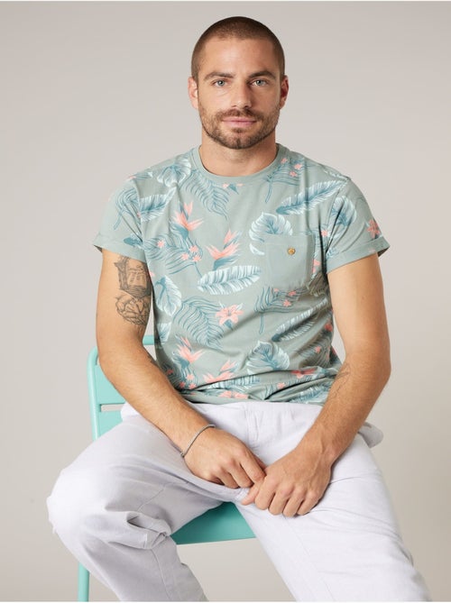T-shirt homme coton 'Deeluxe' - Kiabi