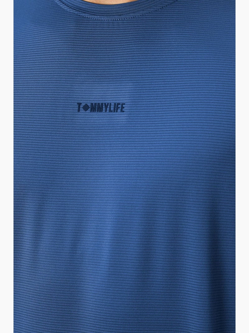 T-shirt homme coupe regular avec logo tommy Bleu - Kiabi