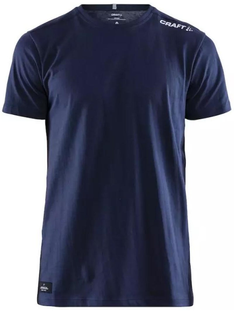 T-shirt homme craft Bleu marine - Kiabi