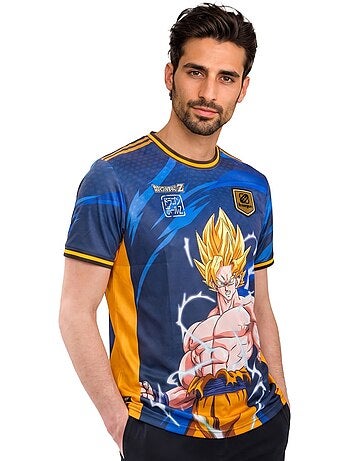 T-shirt homme dragon ball z super sayian freegun
