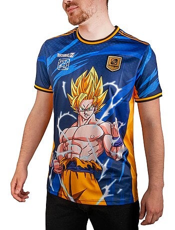 T-shirt homme dragon ball z super sayian freegun