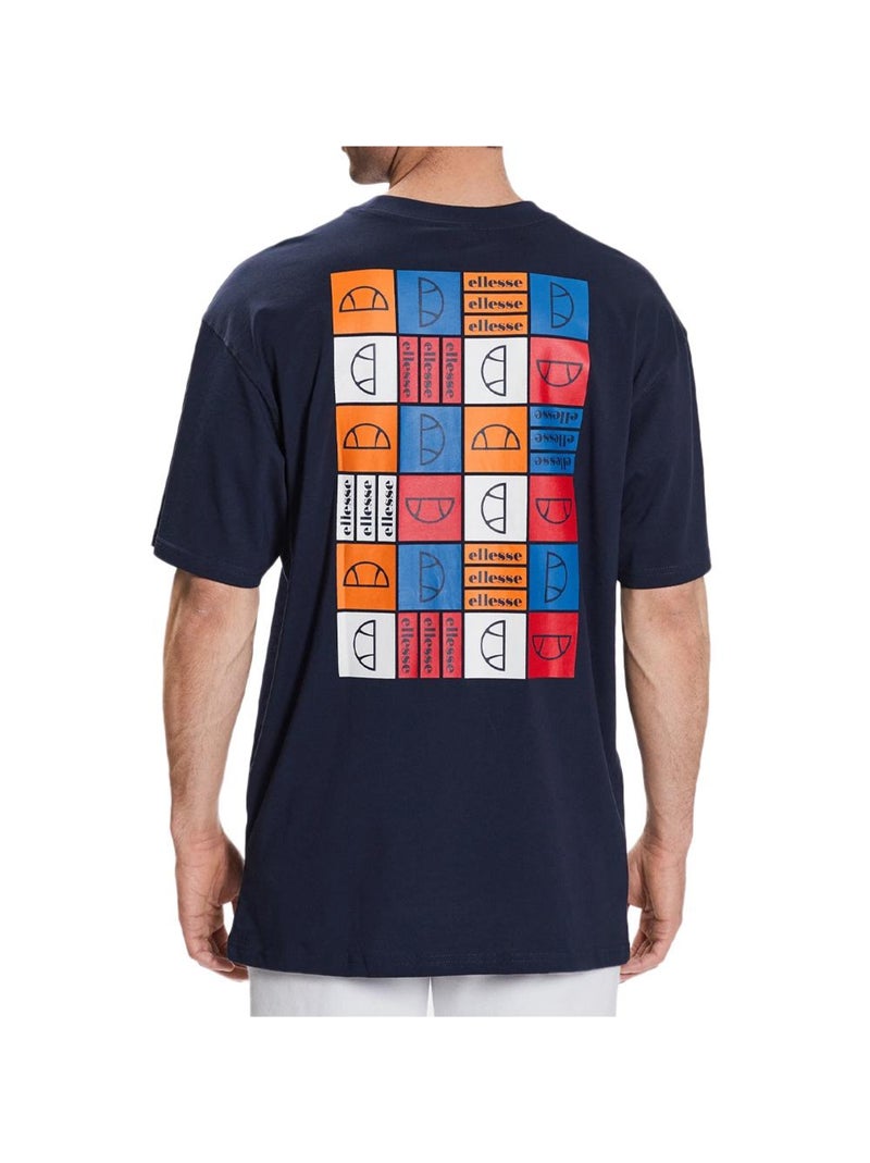 T-shirt  Homme Ellesse Rolletto Bleu marine - Kiabi