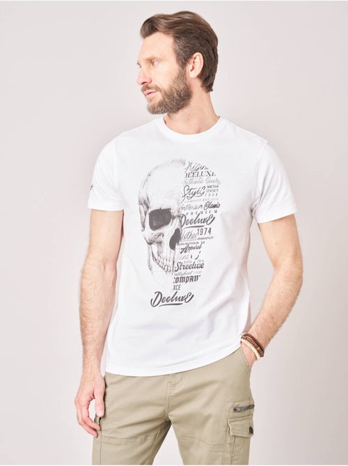 T-shirt homme en 100% coton 'Deeluxe' - Kiabi