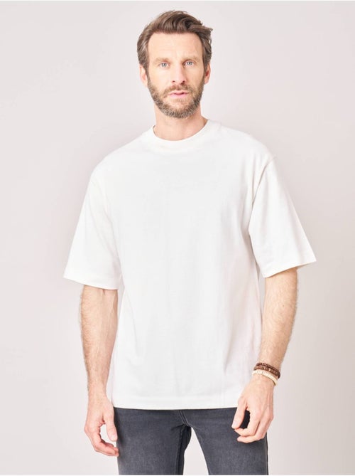 T-shirt homme en 100% coton 'deeluxe' - Kiabi
