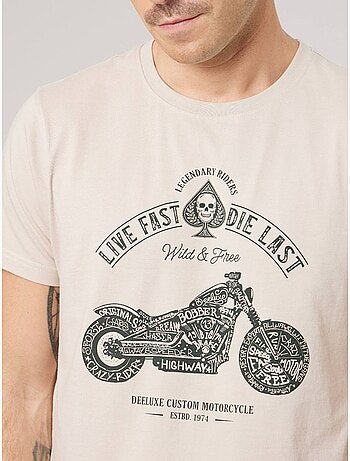 T-shirt homme en 100% coton 'deeluxe'