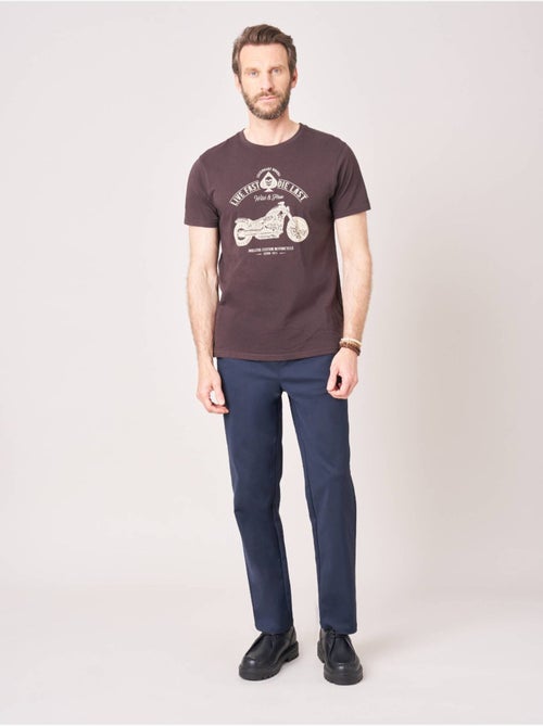 T-shirt homme en 100% coton 'Deeluxe' - Kiabi