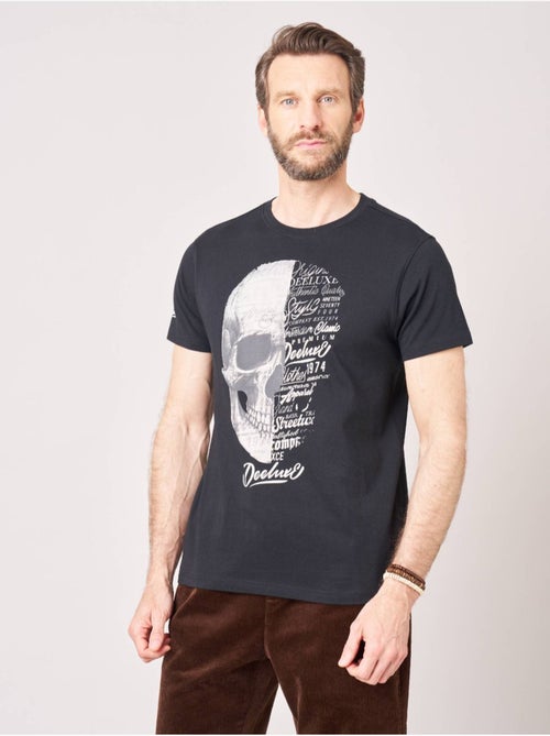 T-shirt homme en 100% coton 'Deeluxe' - Kiabi