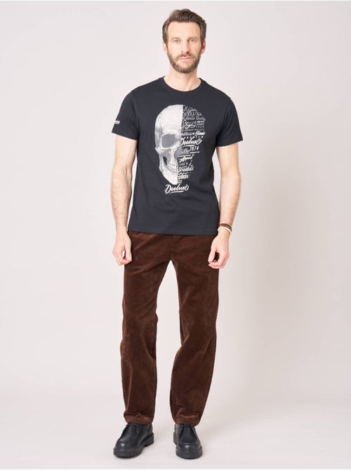 T-shirt homme en 100% coton 'Deeluxe' - Kiabi