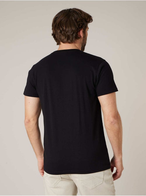 T-shirt homme en 100% coton motif coeur 'Deeluxe' - Kiabi