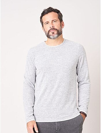T-shirt homme en 52% polyester 43% viscose 5% élasthanne 'deeluxe'